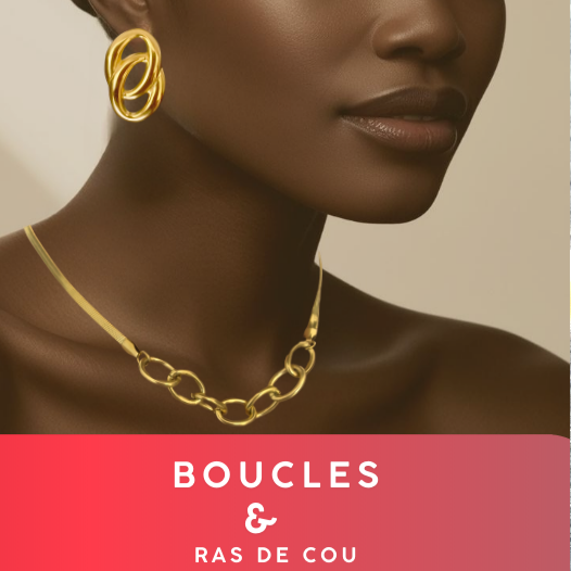 -10%💞Ras de cou Lya + Boucles