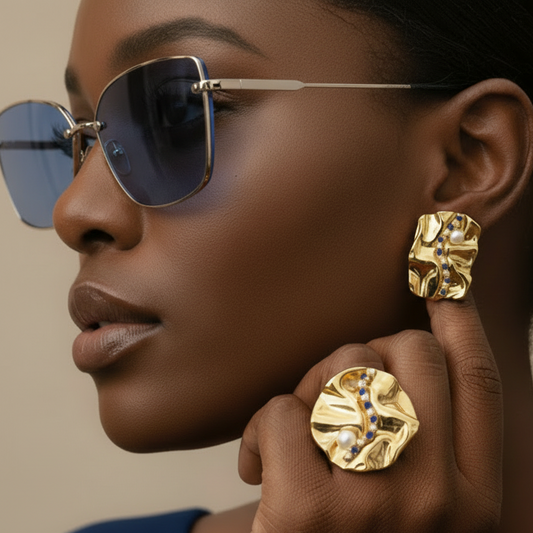 Boucles&Bague Djatou B